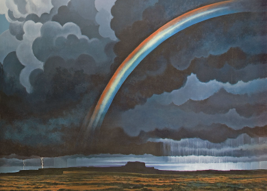 Eric Sloane Smithsonian Mural in Washington DC