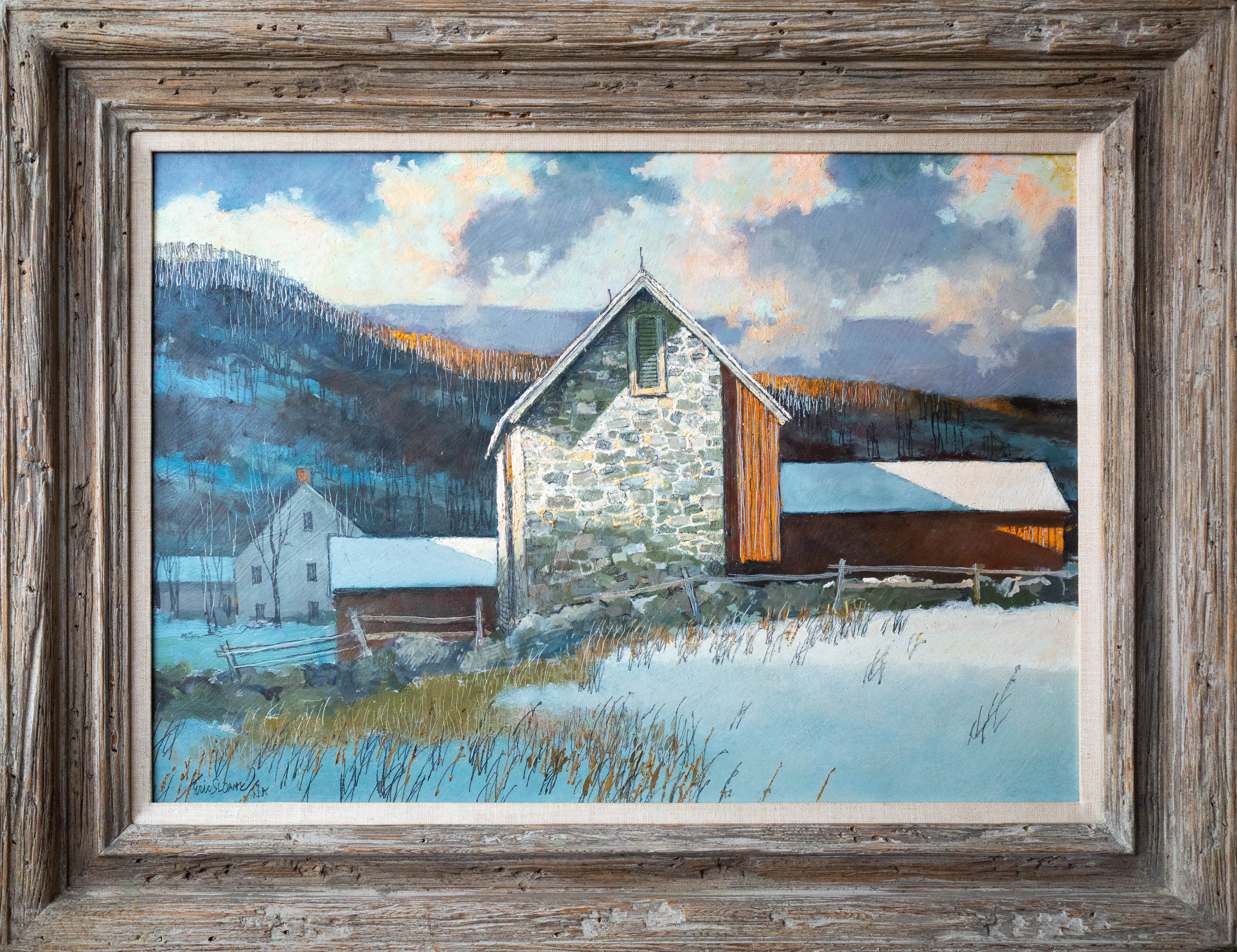 Eric Sloane Painting Title: Danbury Mint, Sketch