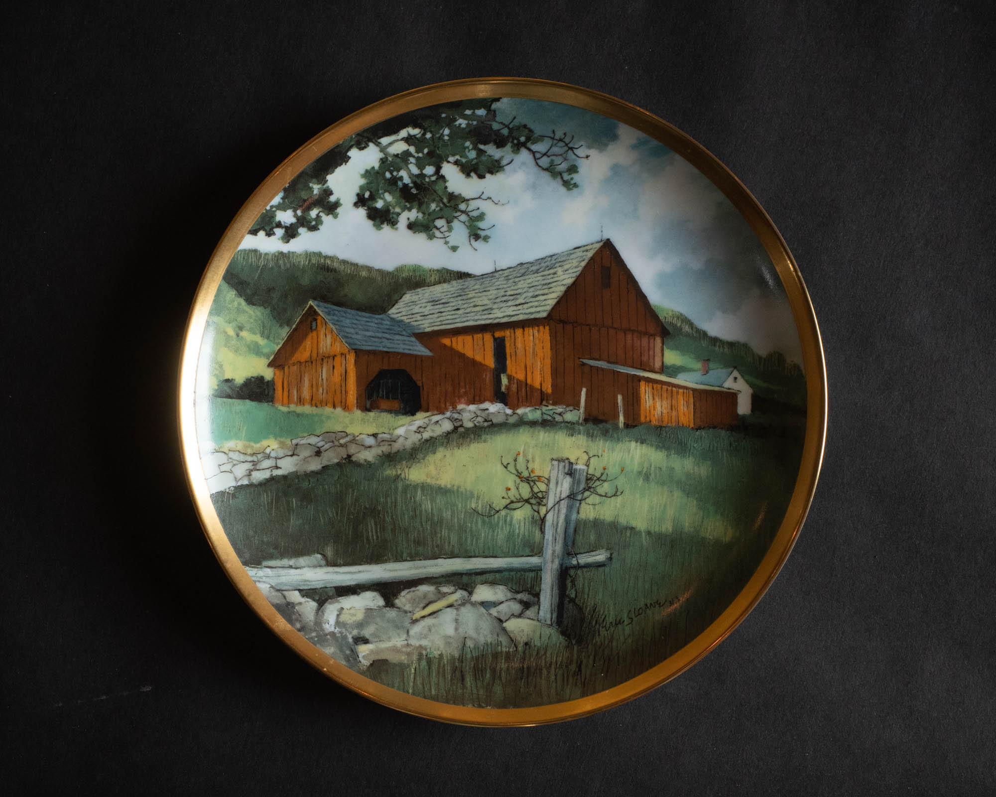 Eric Sloane Painting Title: Summer Barn